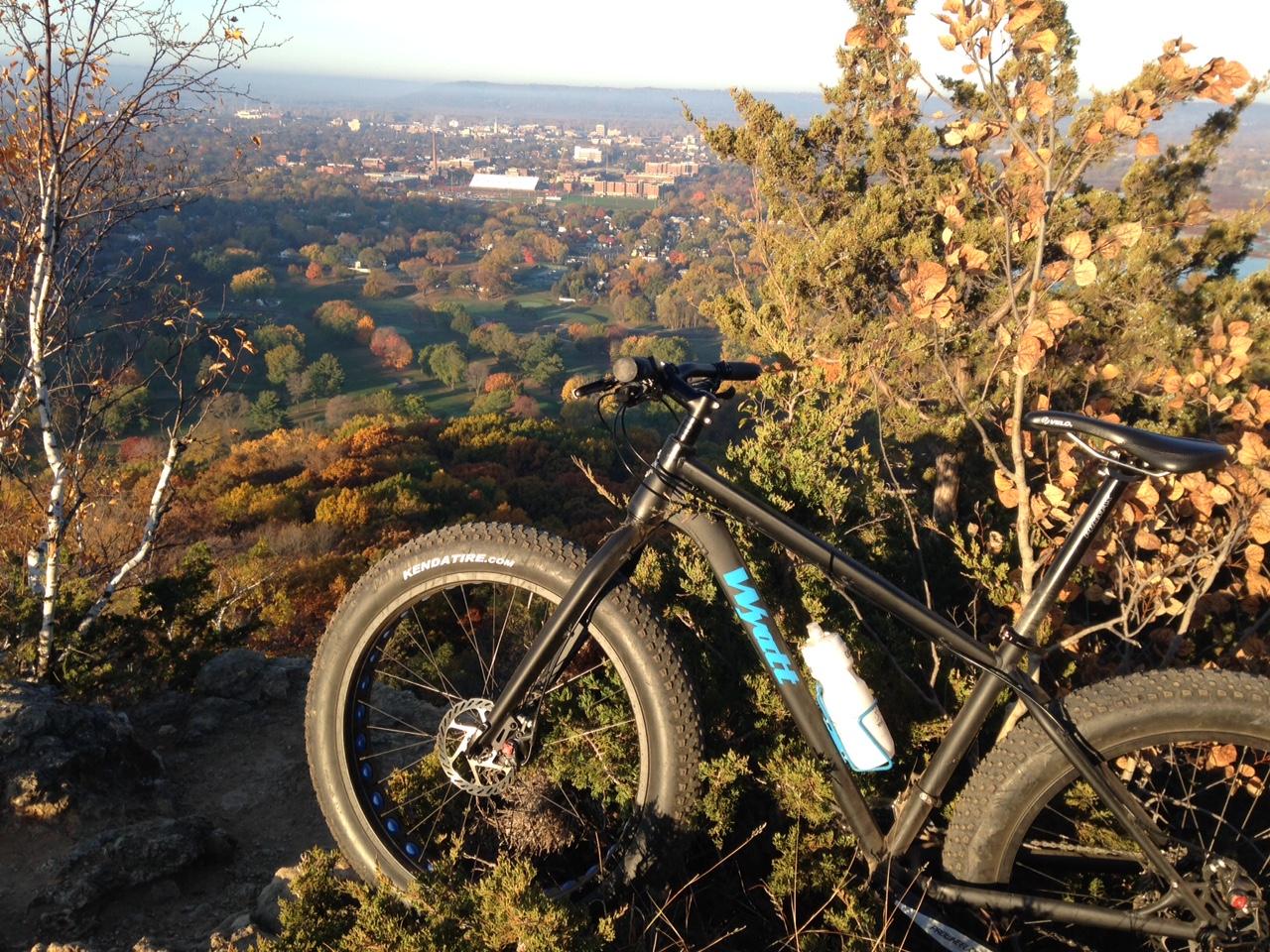 fat tire trail bike