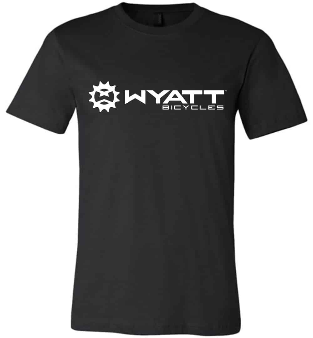 Wyatt Logo Shirt Front - Black