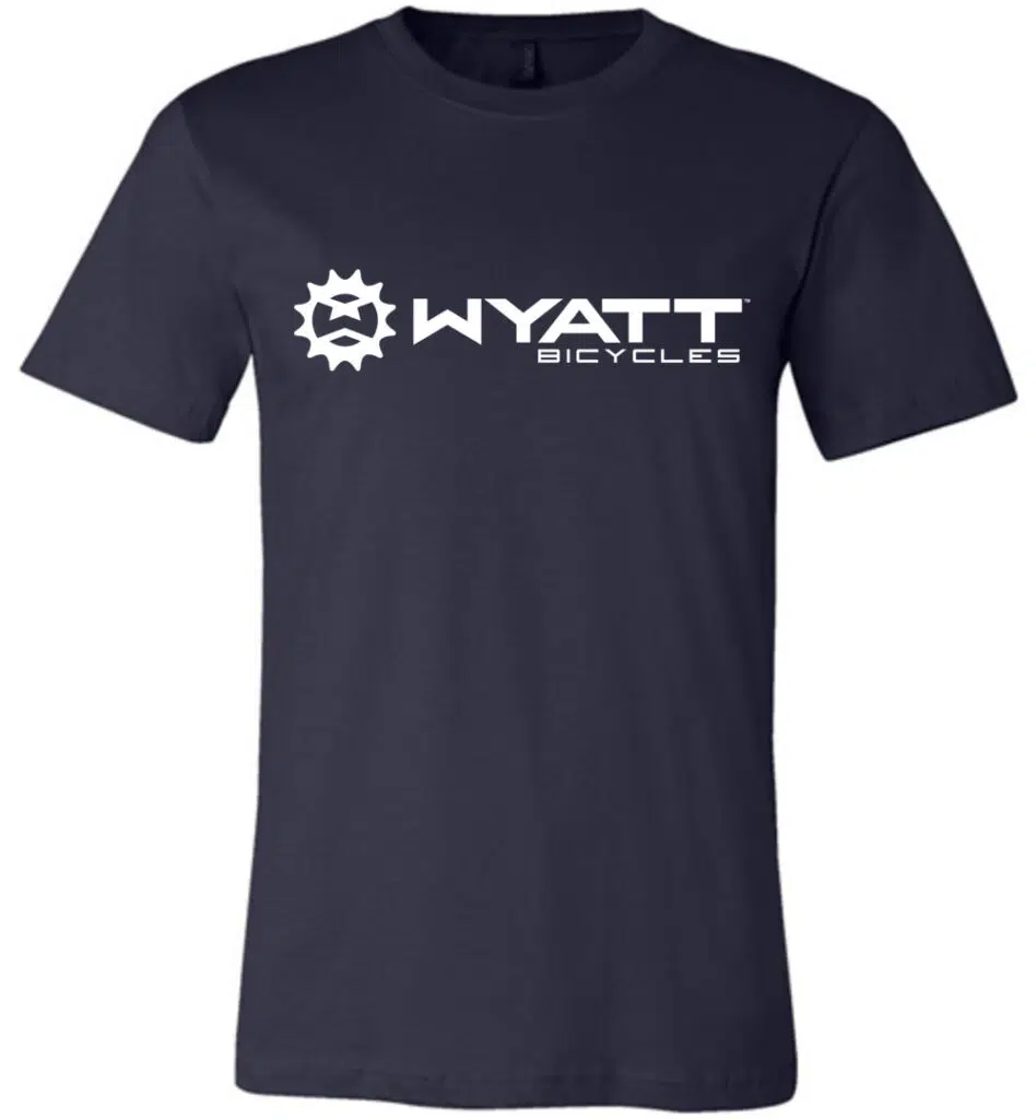 Wyatt Logo T-Shirt - Navy