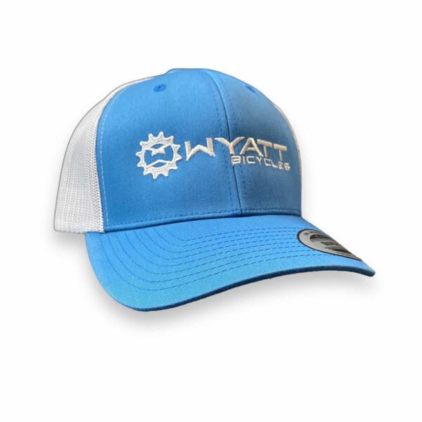 Wyatt Trucker Hat Steel Blue