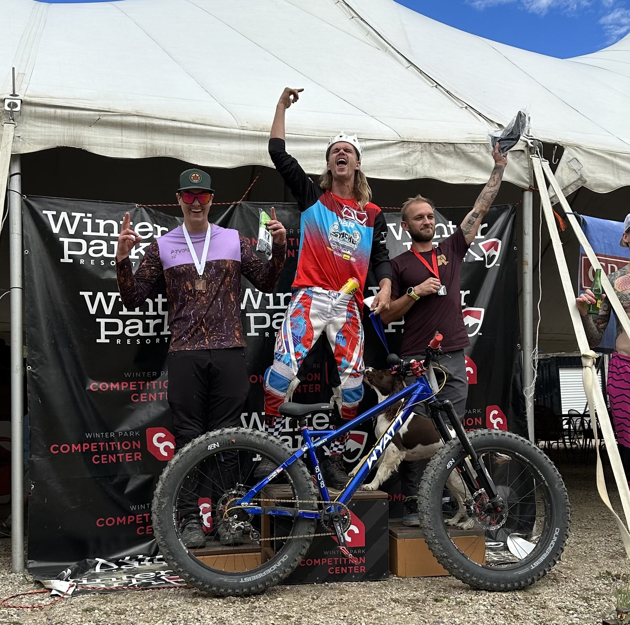 TravNasty First Place Podium Finish on Maverick Fat Bike